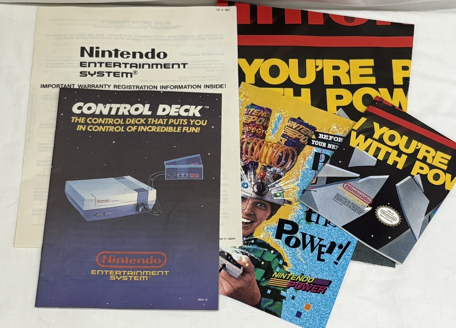 Nintendo Entertainment System Gaming Set with Console, 9 Games -Zapper Carry Bag