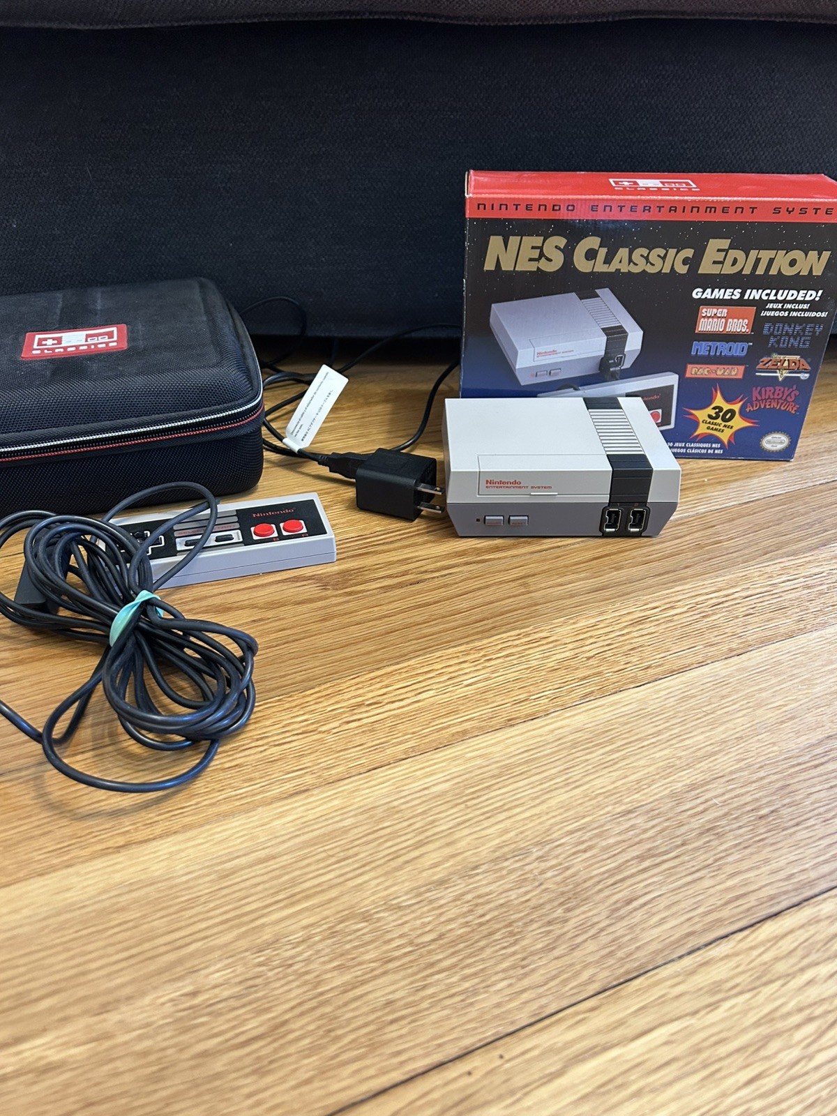 Nintendo NES Classic Edition Mini Console – With Controller, Box, Case and more