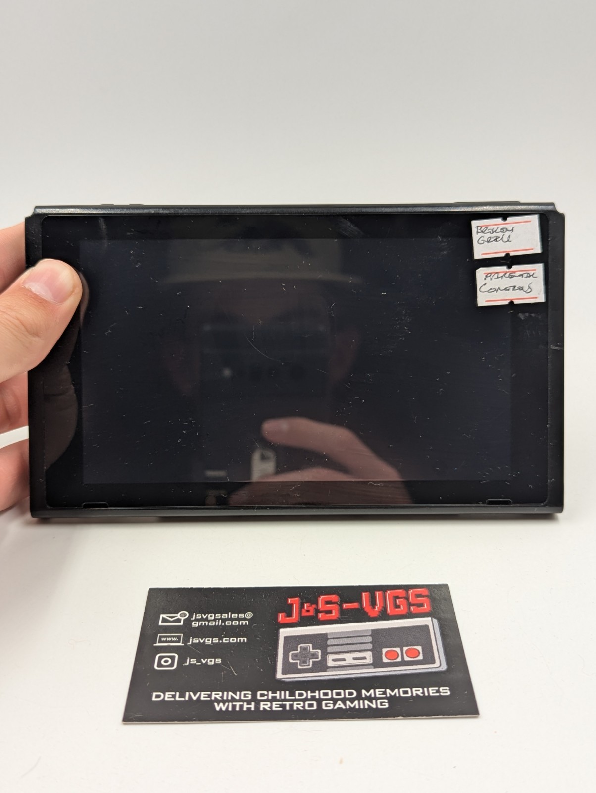 Nintendo Switch Tablet Console Parts Repair Parental Lock Broken Grill