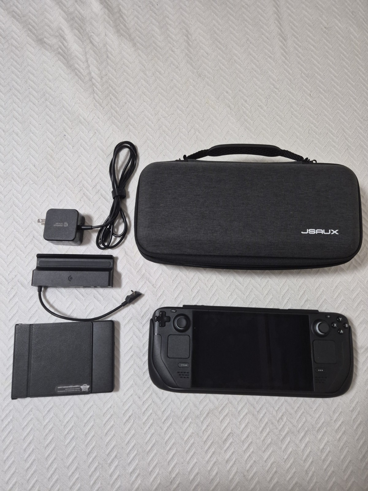 Steam Deck LCD 512GB w/ JSAUX Carry Case & Charger