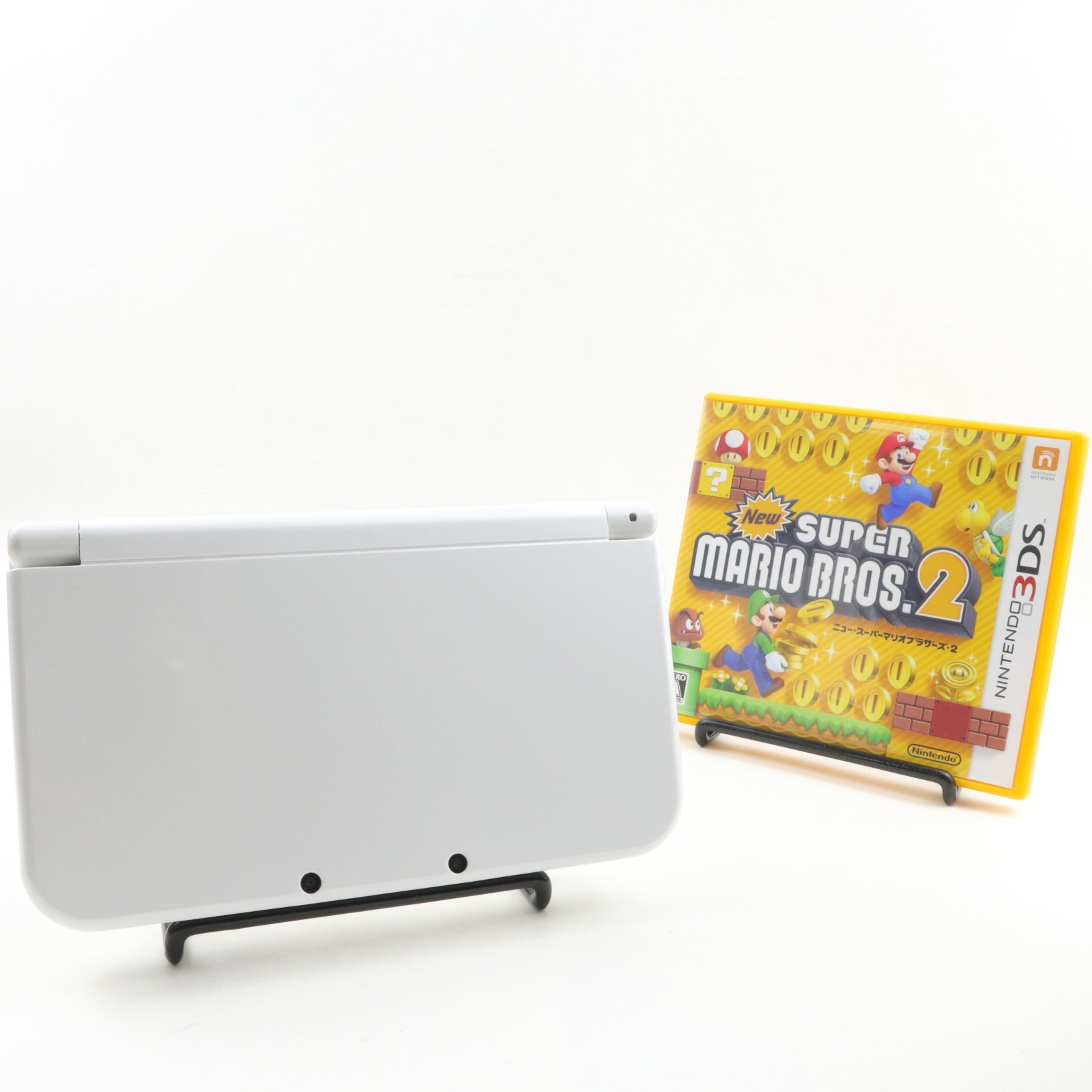New Nintendo 3DS LL XL Console Dual IPS LCD Pearl White Excellent / Region Free