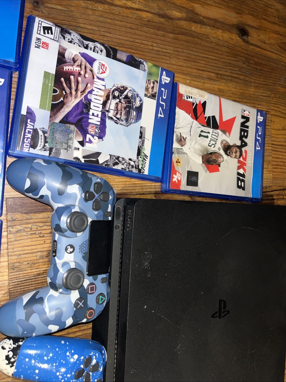 Sony PS4 Pro 1TB Console w/ Games Controllers CUH2215B 12.5fw