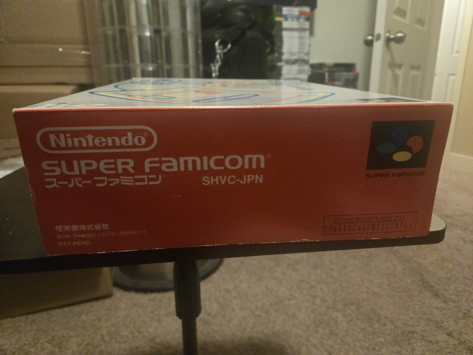 Super Famicom Console CIB w MATCHING CONSOLE/MANUAL SERIAL NUMBERS RARE NINTENDO