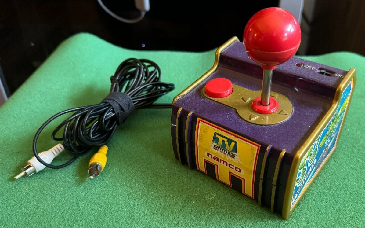 Namco TV Games 5 in 1 Game System Used Plug and Play 2003 Jakks