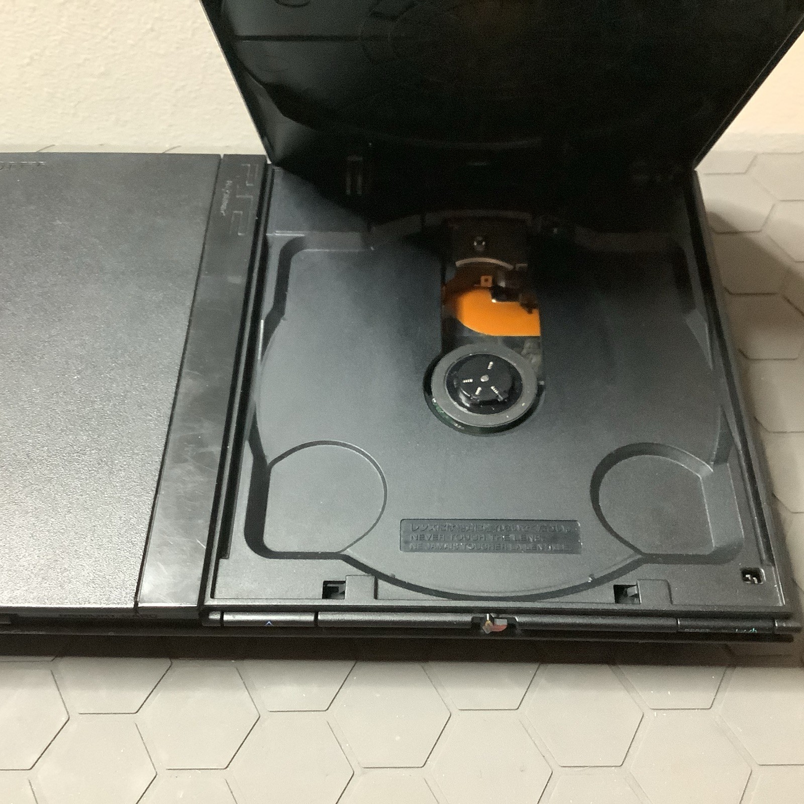 Sony PlayStation 2 Slim Console (SCPH-75001CB) Disc Swap Pro Ready