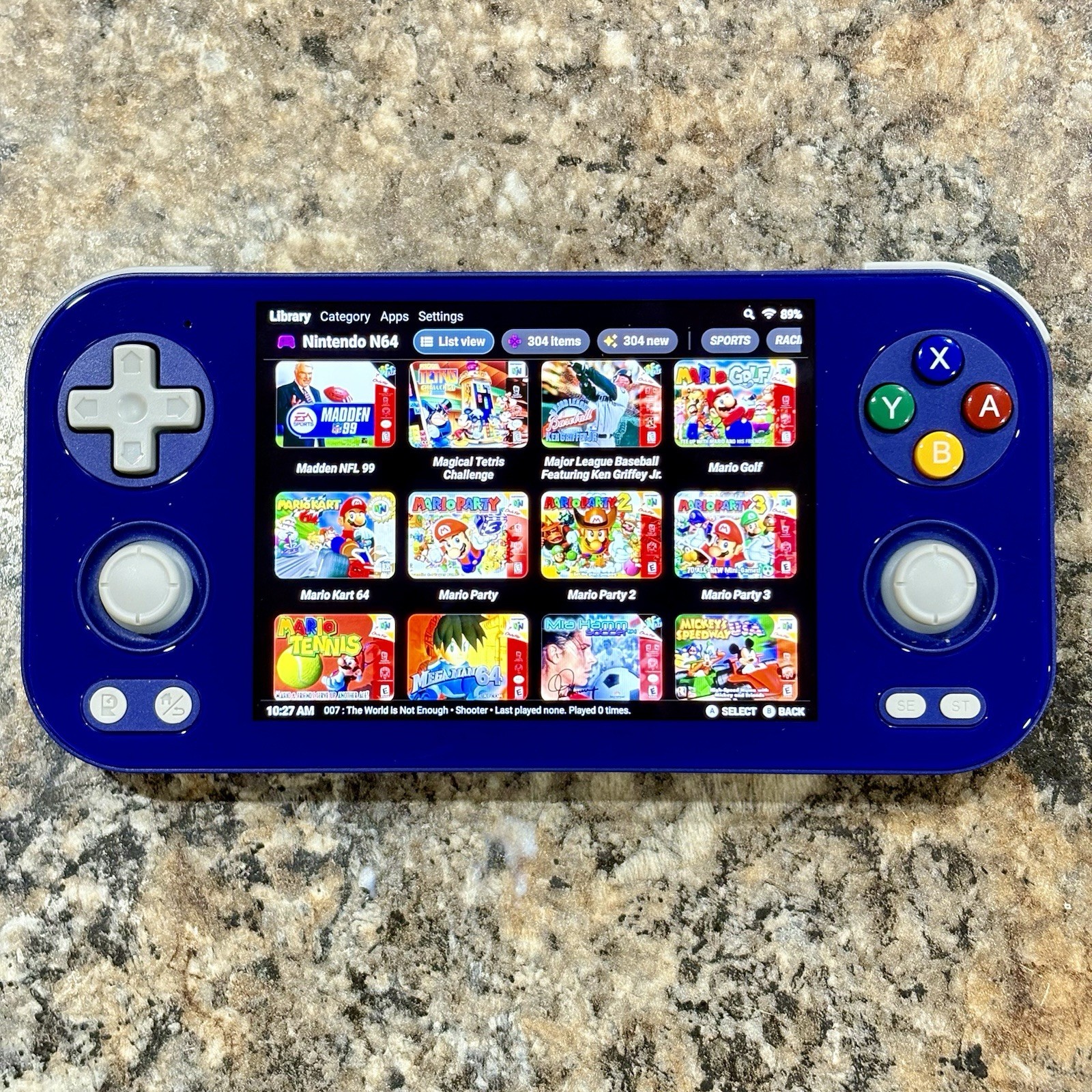 Anbernic RG476H + Case, Custom Handheld 128GB + 256GB Card Loaded Ready To Play
