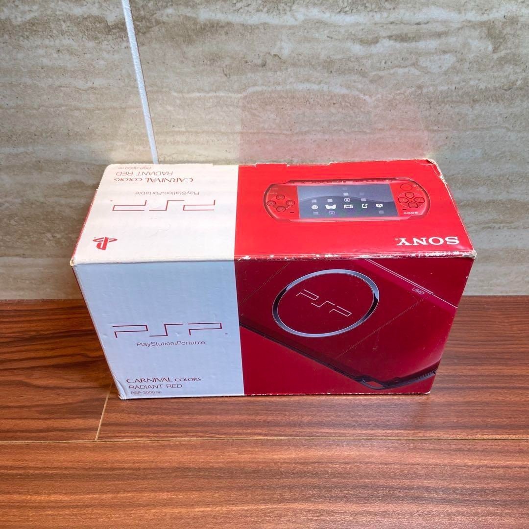PSP PSP3000 Console Radiant Red 3993 From Japan
