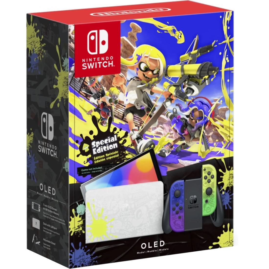 Nintendo Switch OLED Console – Splatoon 3 Special Edition [NEW]