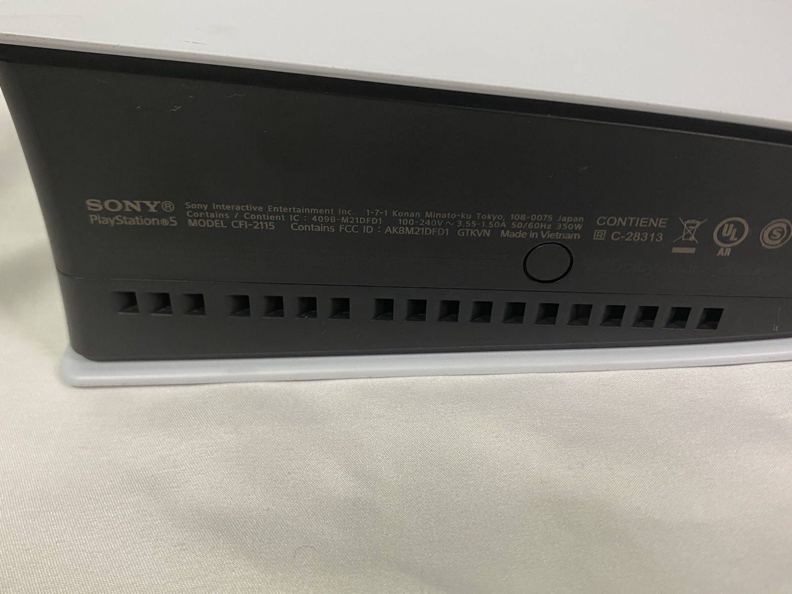 Sony PlayStation 5 Model CFI-2115 Slim With 1 Controller 825GB PS5