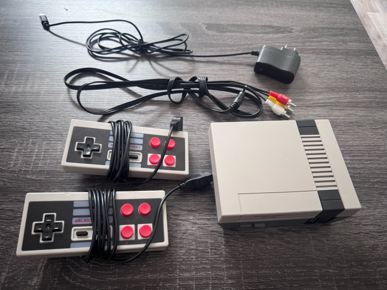 Authentic Nintendo NES Classic Mini Edition Console System Controller & Cables