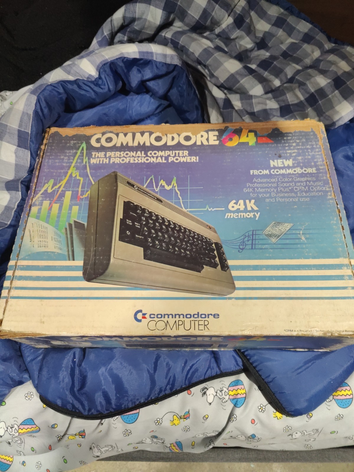 Commadore 64 Personal Computer W/ Original Box and Manual