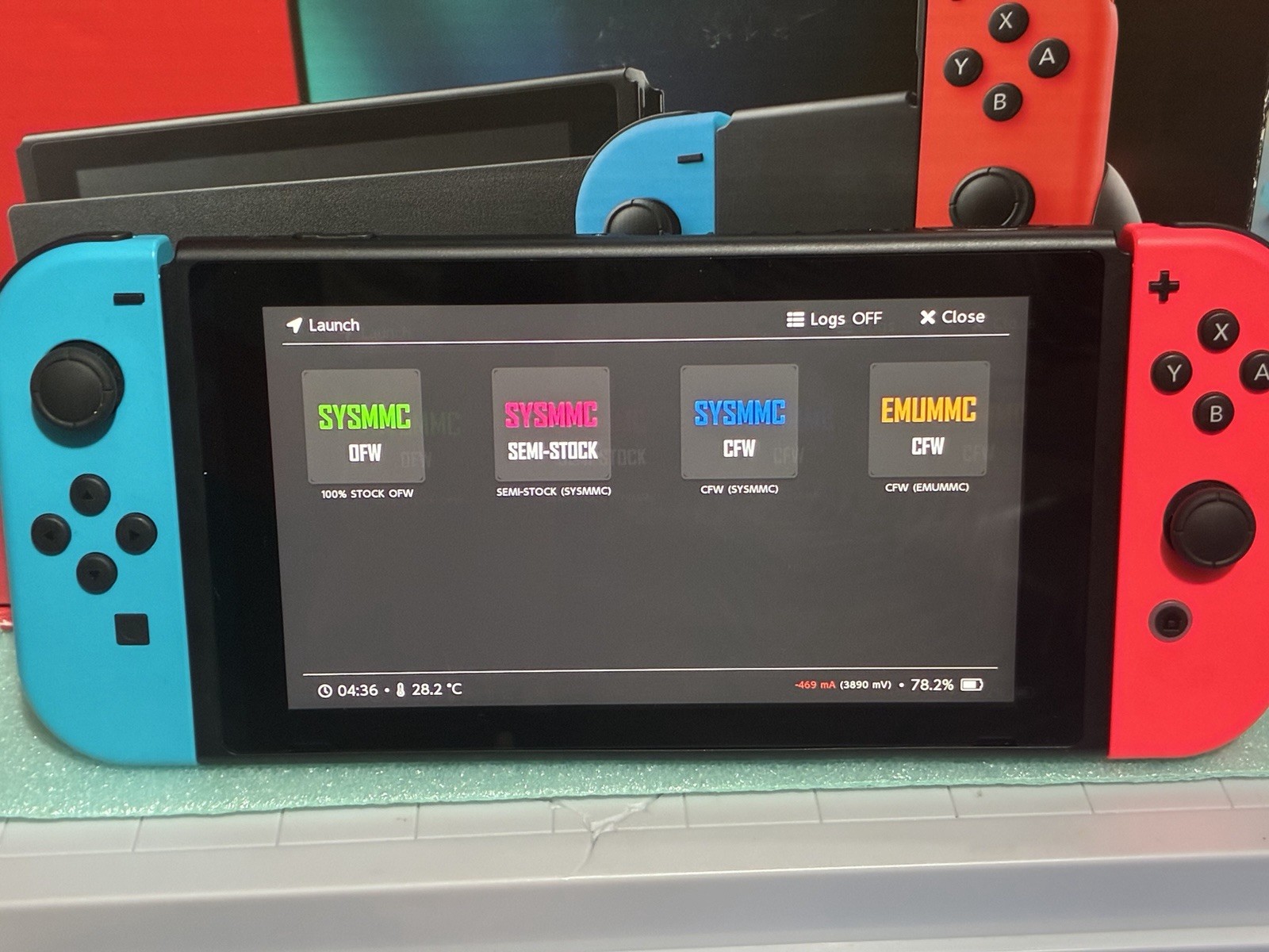 switch Joystick console +256SD Card Pico Fly 40 TOP Games Installed COMPLETE BOX