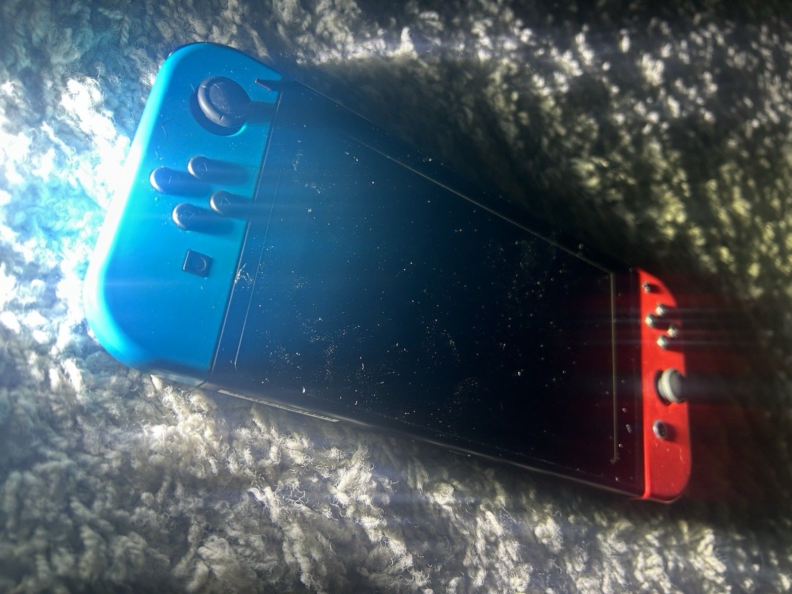 Nintendo Switch Handheld Console Red & Blue Joy-Con Detachable Controllers