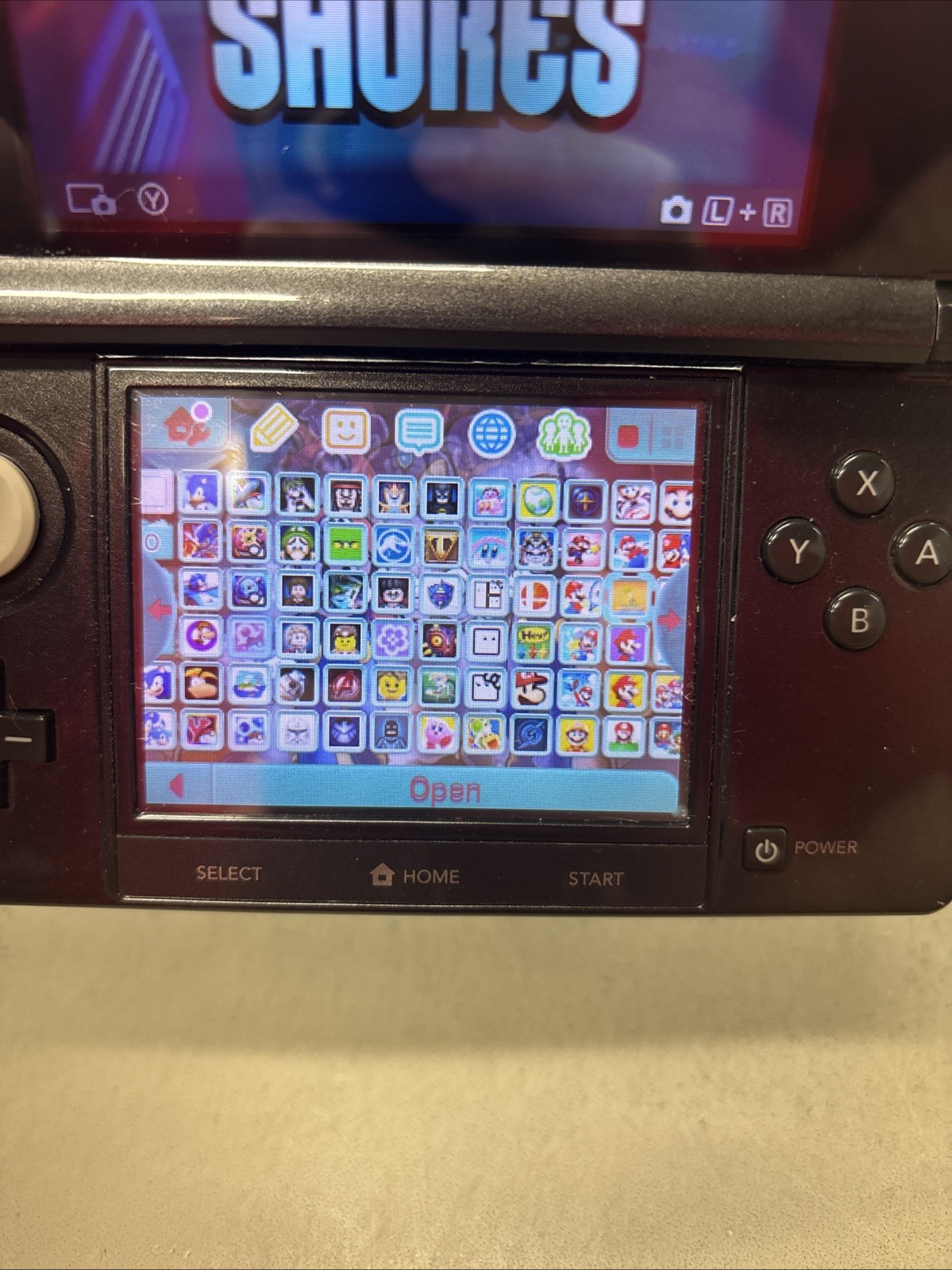 Nintendo 3DS Handheld System Bundle Over 100 Games Mario Legos Pokémon Donkey KG