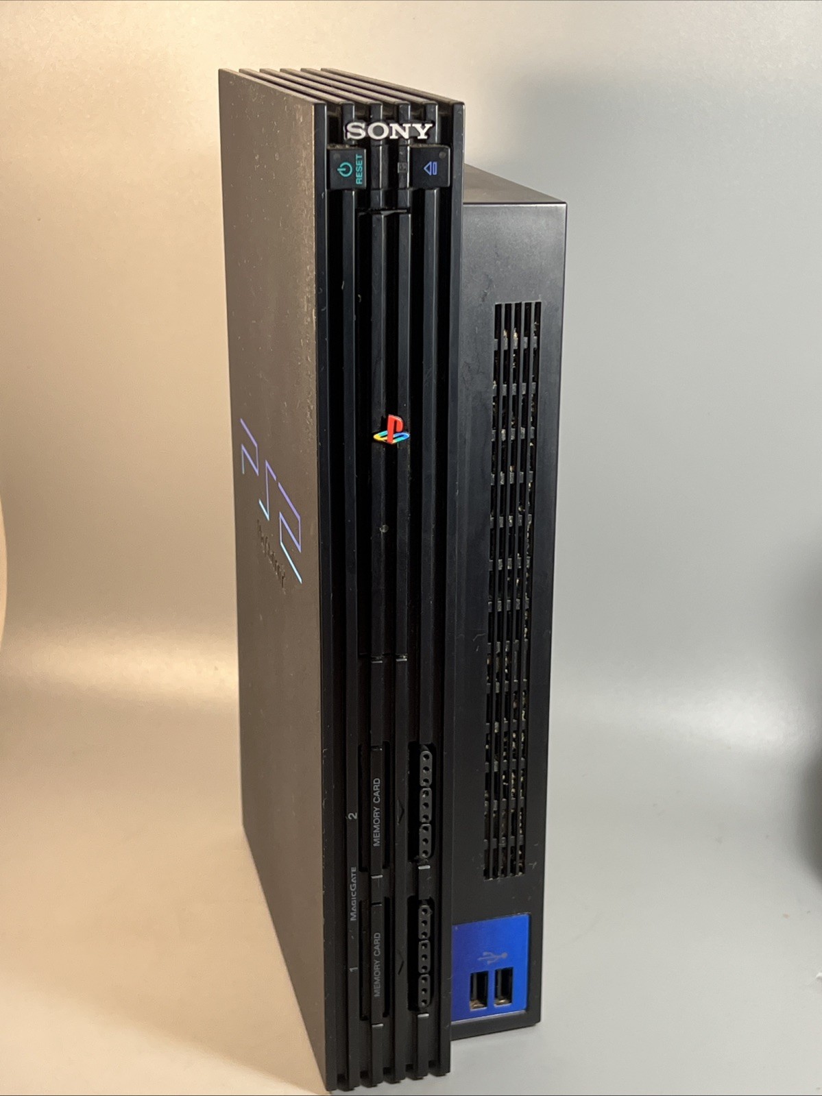 Sony PlayStation 2 PS2 Fat Console Network Adapter SCPH-50001/N TESTED 16 GAMES