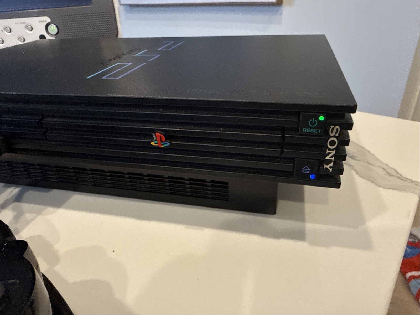 Sony PlayStation 2 Console SCPH-30001 Gaming System/slow Cd Tray Opening (Read).