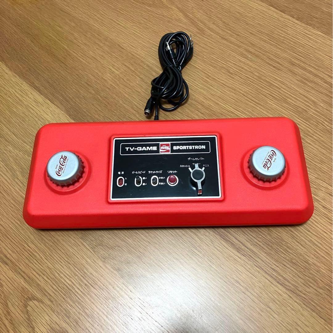Coca-Cola SPORTSTRON Dedicated Console Vintage Retro TV Game Tested JP USED