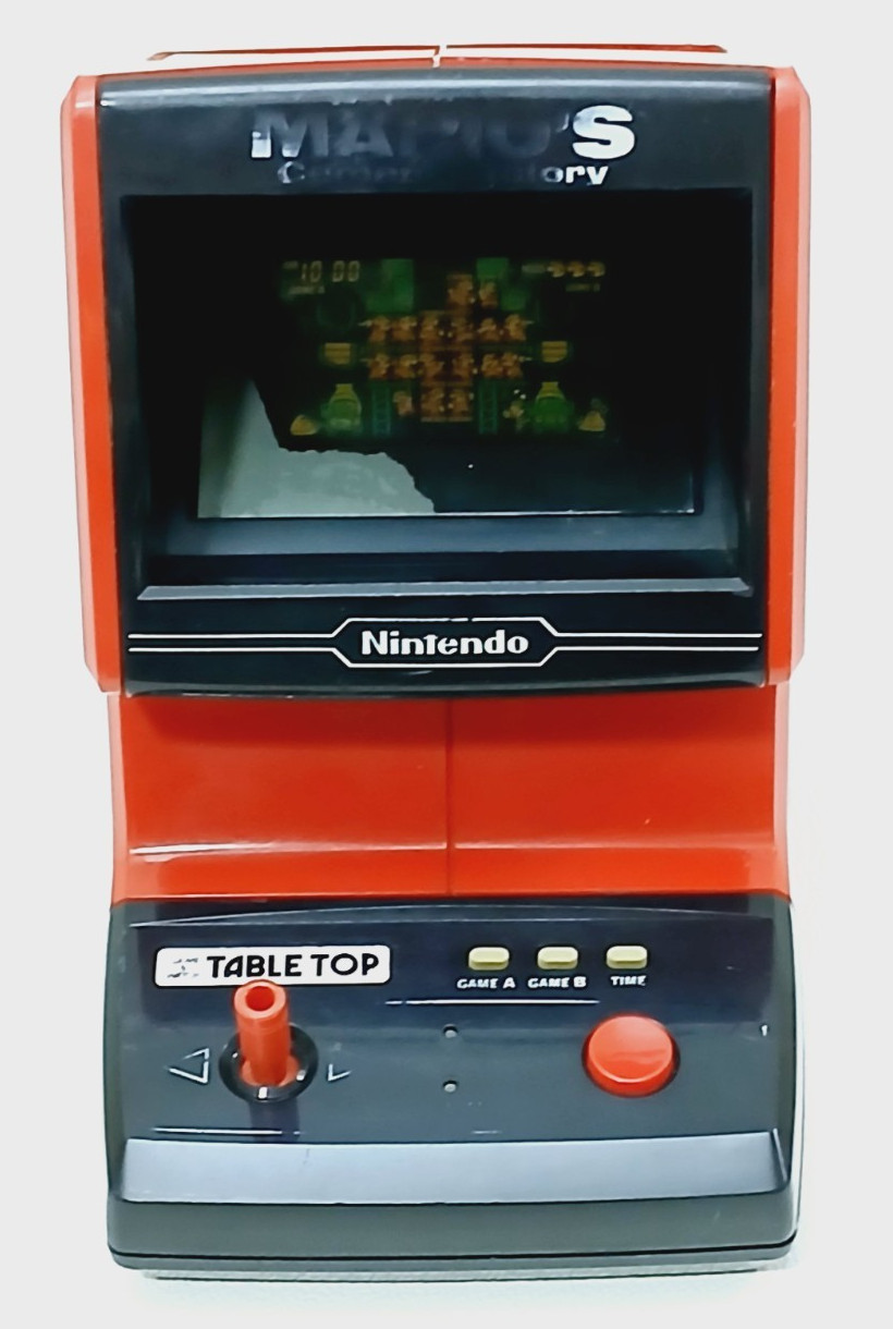 Nintendo Tabletop Mario’s Cement Factory Game & Watch CM-72 – Read Description