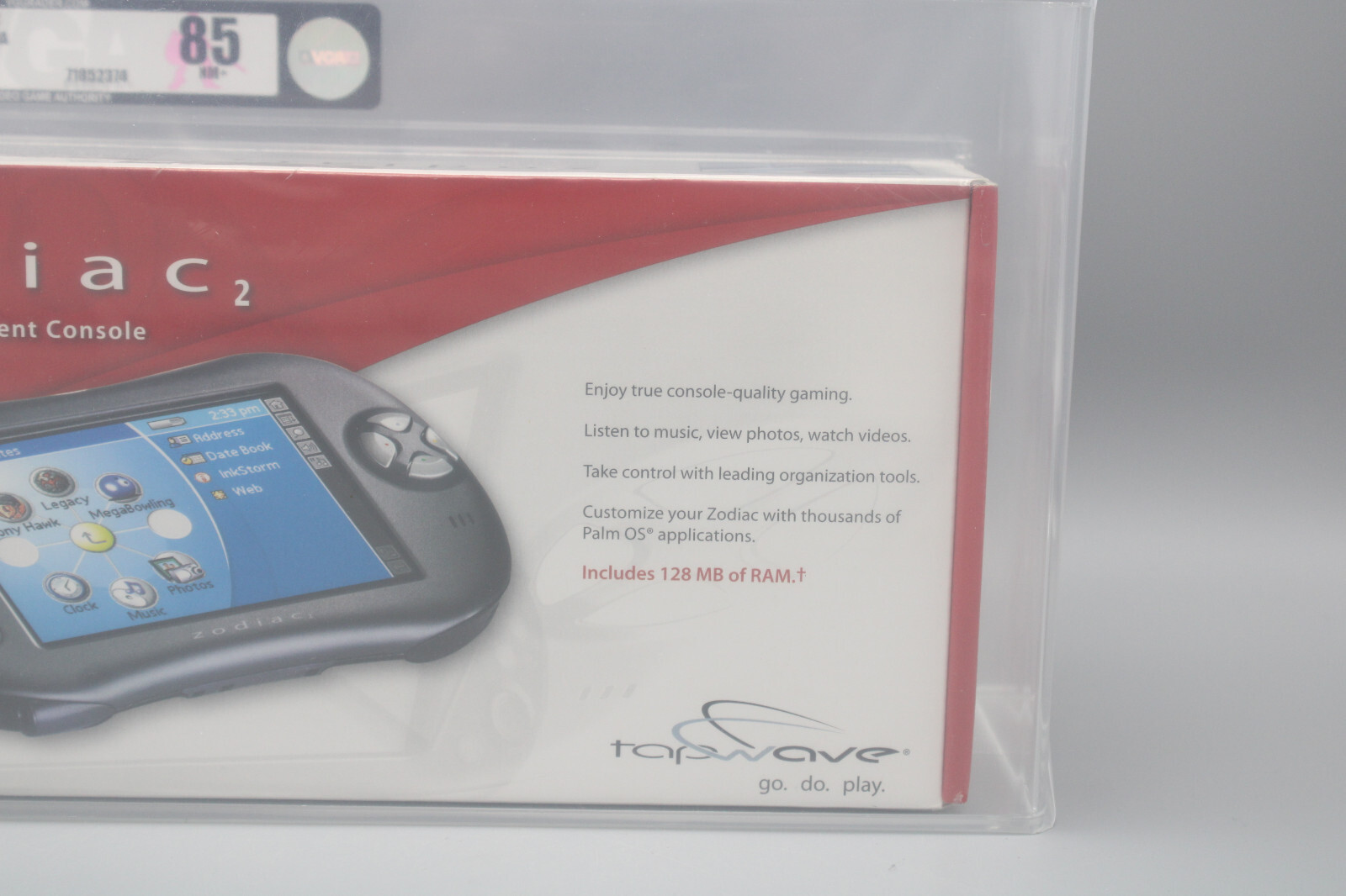 2004 Tapwave Zodiac 2 Handheld Console PDA New Sealed VGA Graded 85 NM+