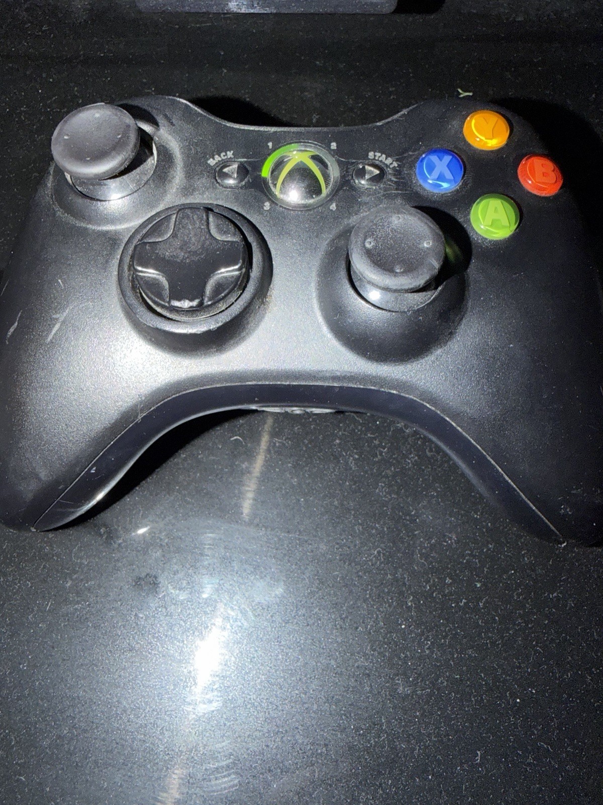 Microsoft Xbox 360 Kinect Bundle Matte Black Console 1 Game (tested and working)
