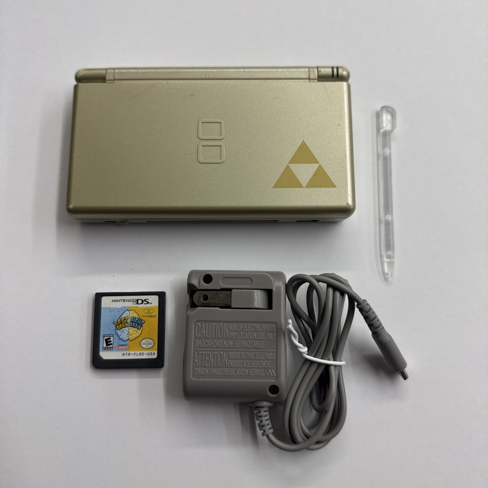 Ds – Nintendo DS Lite Legend of Zelda Phantom Hourglass Gold Console Tested 2946
