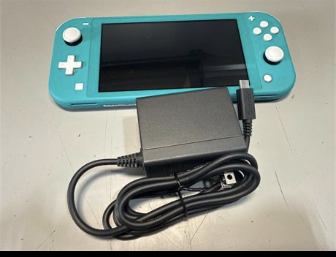 Nintendo Switch Lite Hand-Held Gaming Console – Turquoise (HDH-001)