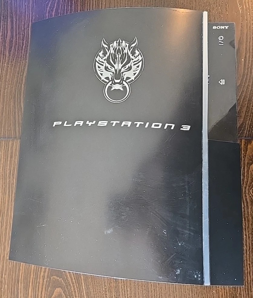 PS3 Playstation 3 Final Fantasy VII Advent Children Cloud Black Edition Console