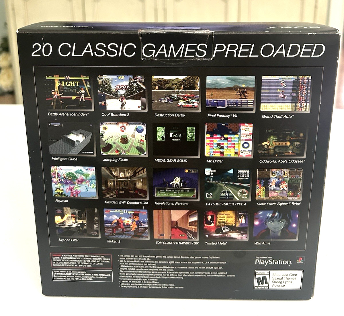 Sony Play Station Classic Console – BRAND NEW in sealed box