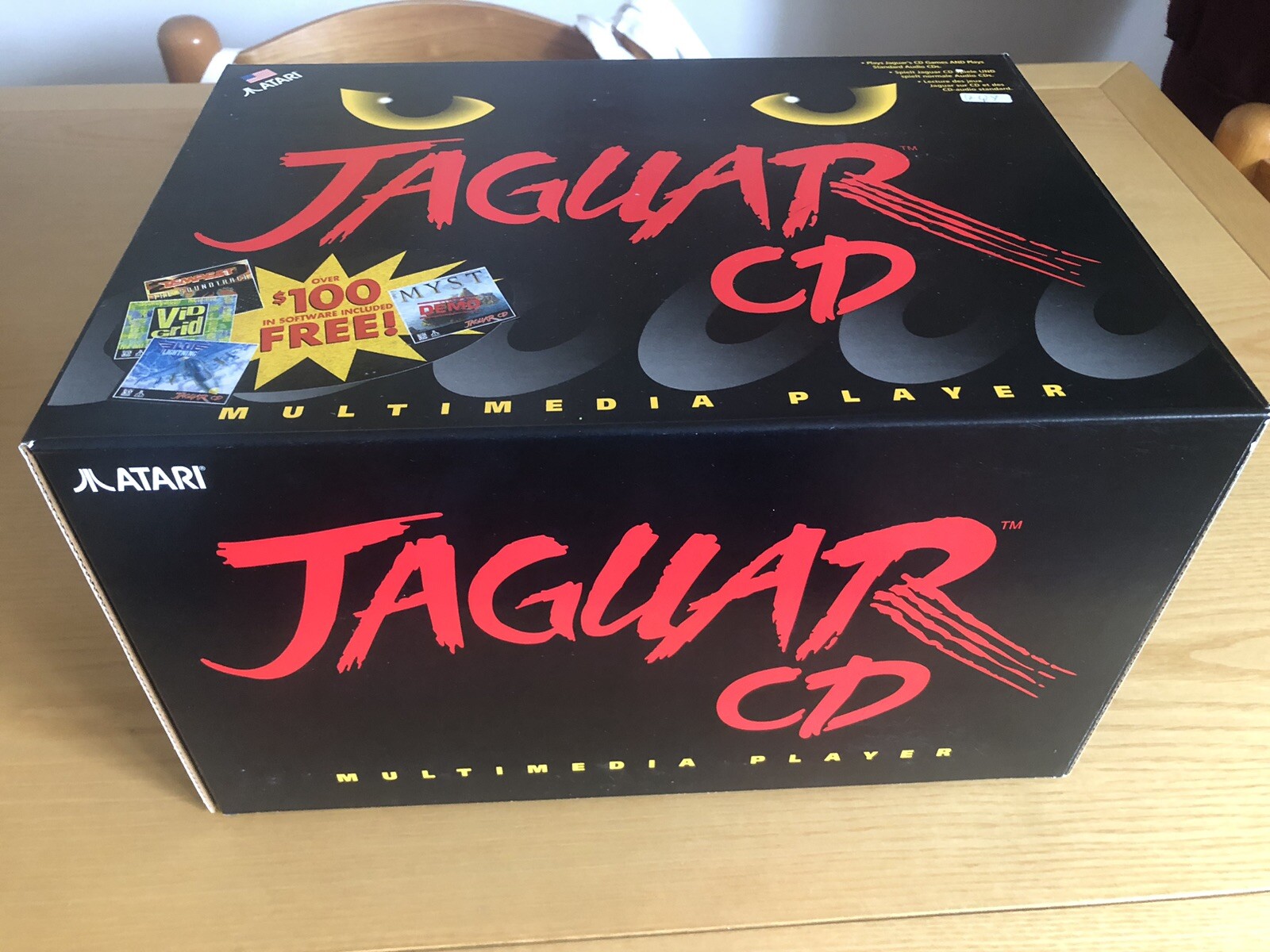 Atari Jaguar CD -brand New Sealed