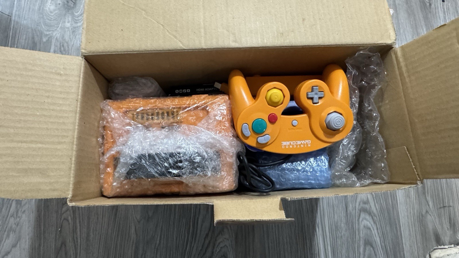 Nintendo GameCube Orange Gameboy player enjoy plus pack REGION FREE