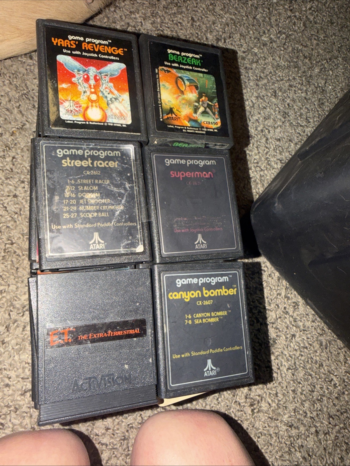 Atari 2600 Console Includes 43 Games/Peddles/Several Joysticks