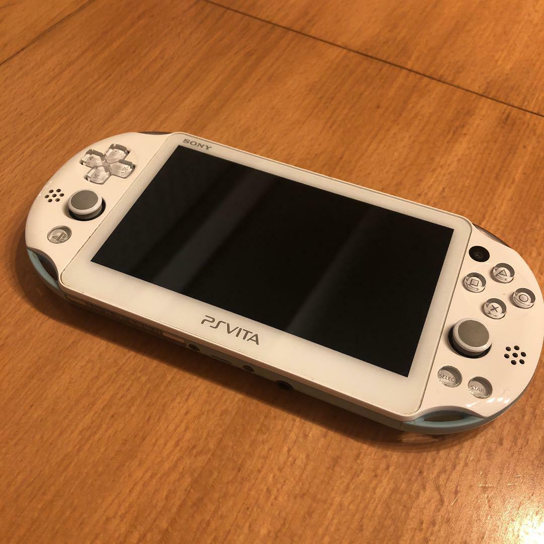 Playstation PS Vita PCH-2000ZA14 Blue white console only [FROM JAPAN]