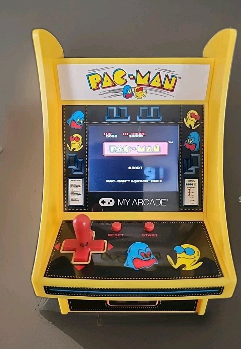My Arcade Pac-Man Micro Player Pro Mini Arcade Machine Portable Video Game