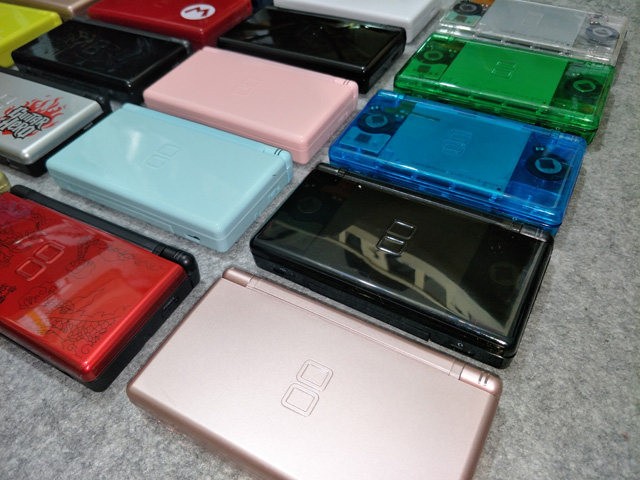 Original NDSL Console Refitted, NDS/NDSI Compatible, Free GBA Card (Not 3DS)