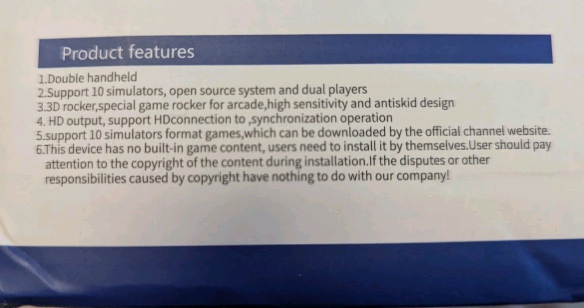 2.4G Wireless M15 Plus Game 2 Wireless Controllers – 20K Plus Games Loaded – New