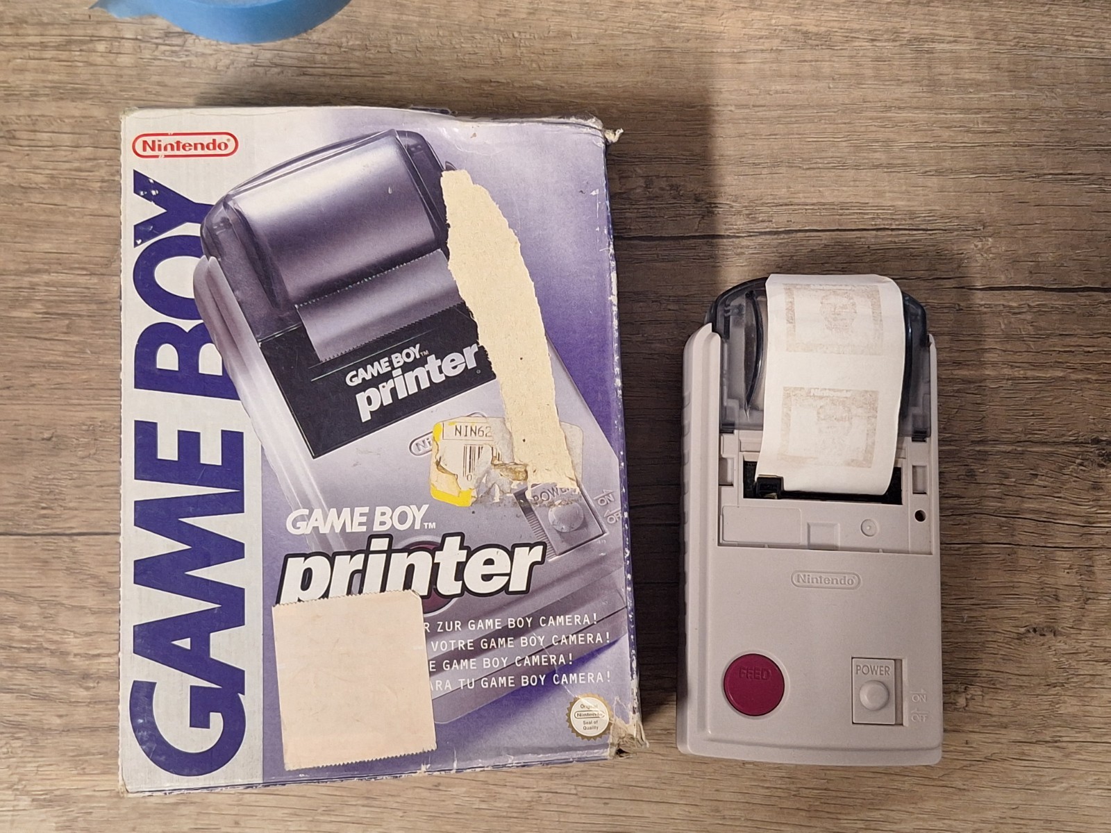 Vintage Nintendo Gameboy printer accessory in original box 1990’s