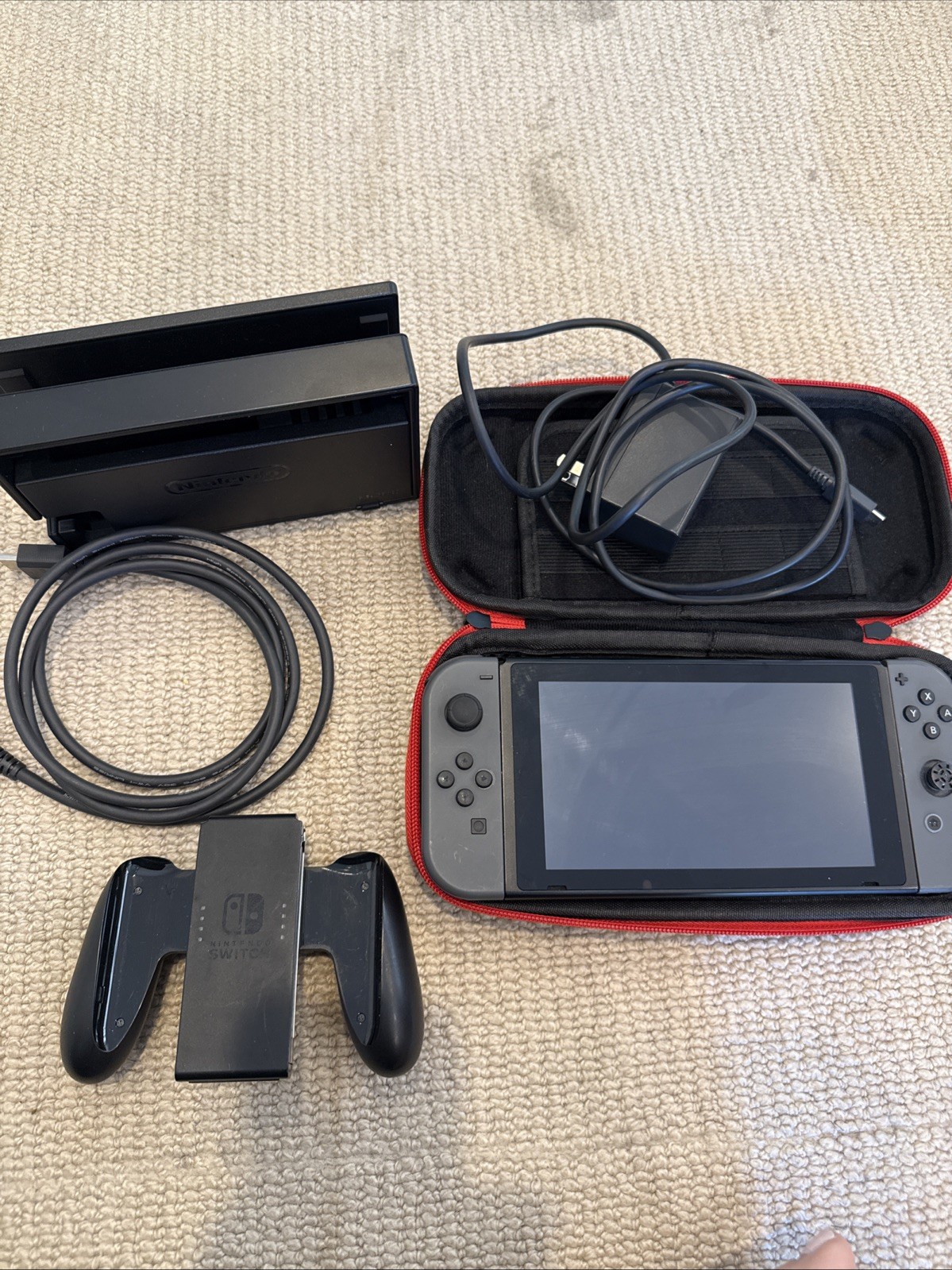 Nintendo Switch Game Console – 32GB, New Edition, Gray (10002199)