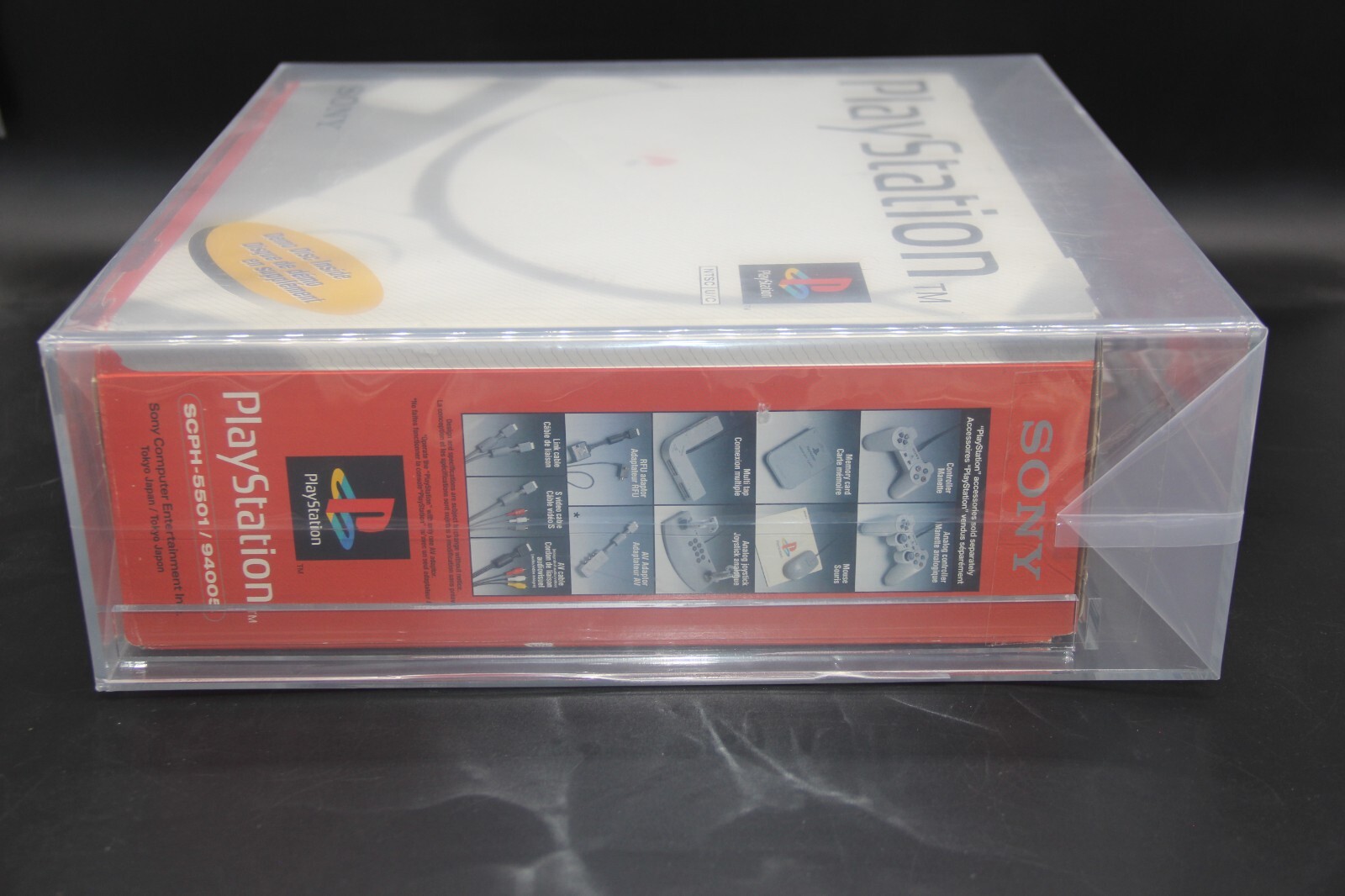 Sony PlayStation 1 Gray Console SCPH-5501/94005 VGA 60 New Sealed Rare! PS1 PSX