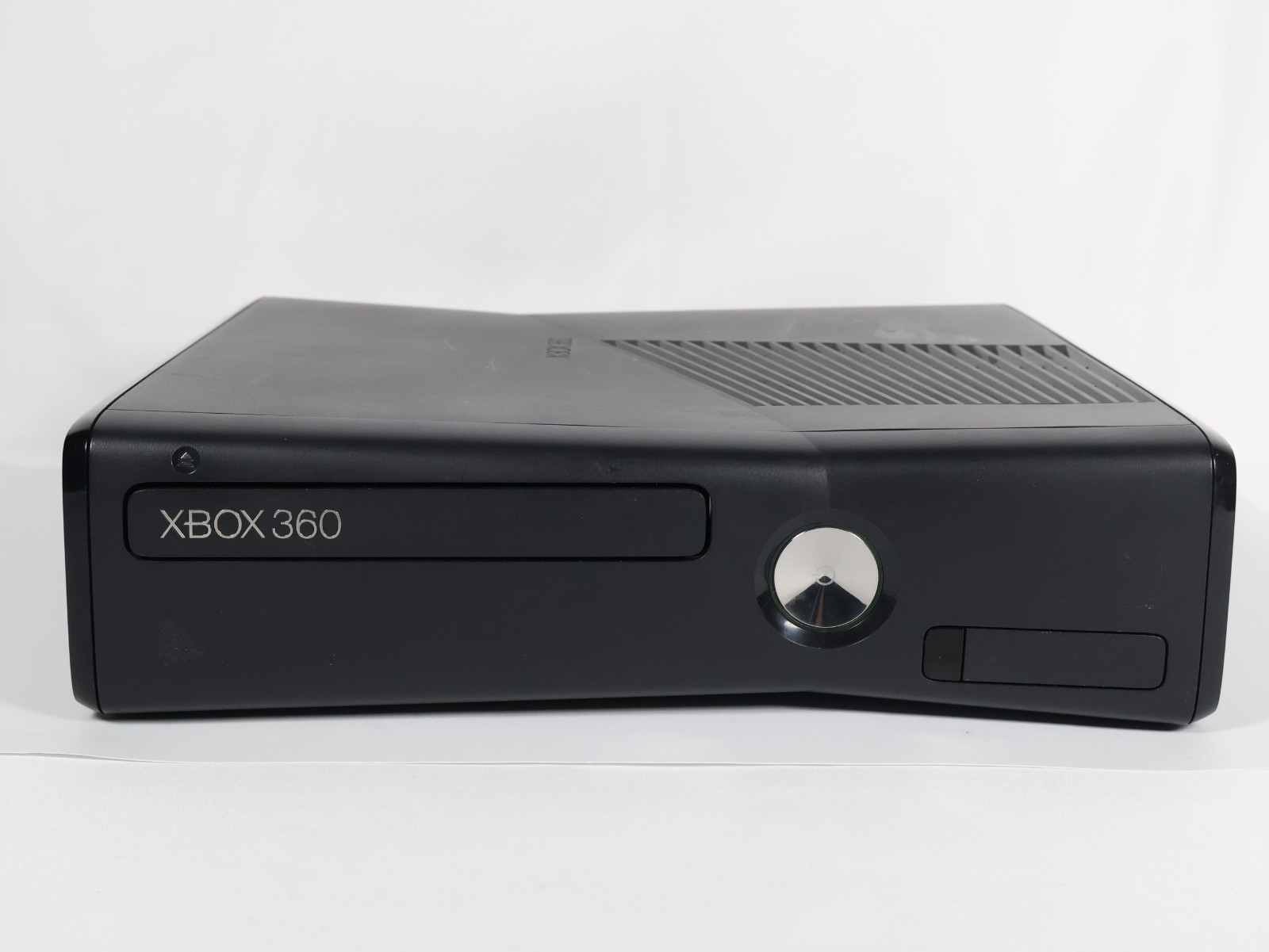 Microsoft Xbox 360 S Console – Matte Black (Model 1439) w/ 256GB HDD – Tested