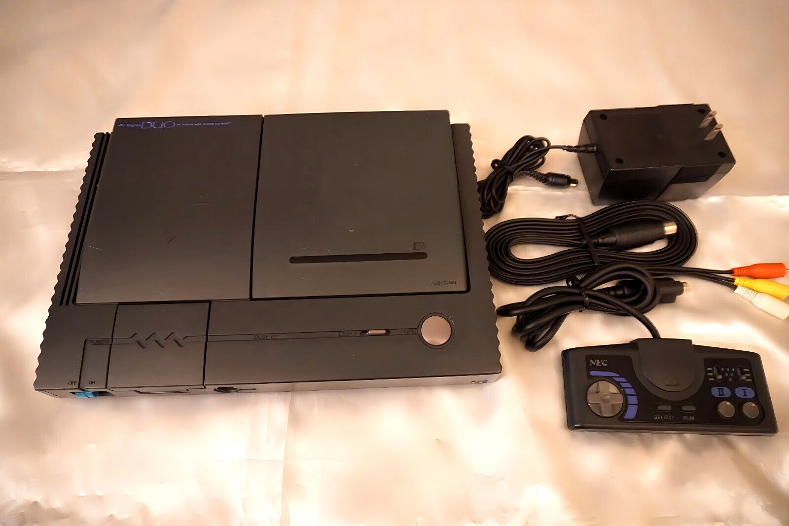 PC Engine DUO Console system PI-TG8 NEC PCE HuCARD CD-ROM NTSC-J Tested