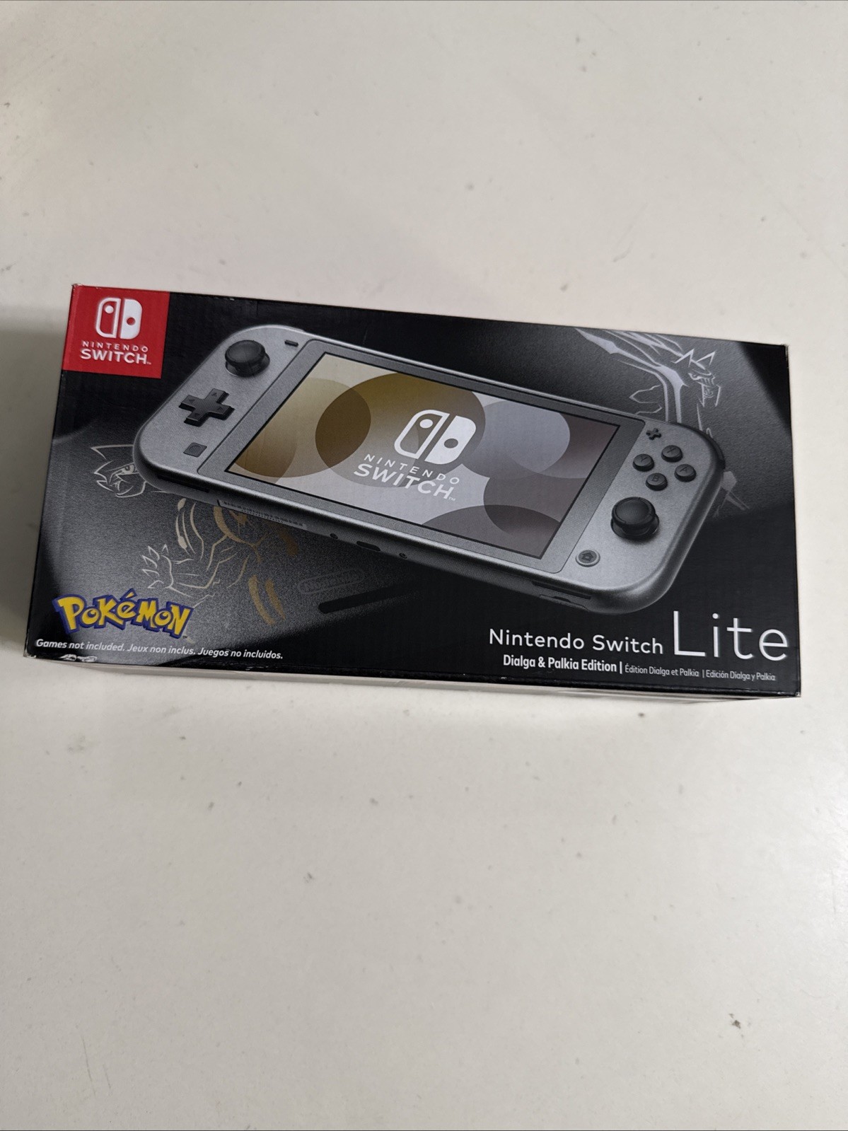 NEW Nintendo Switch Lite Handheld Console Dialga & Palkia Edition