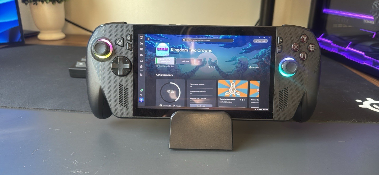 ROG Xbox Ally x Handheld Gaming Monitor 7″ FHD 120Hz, AMD Ryzen, AI Z2, 1TB SSD