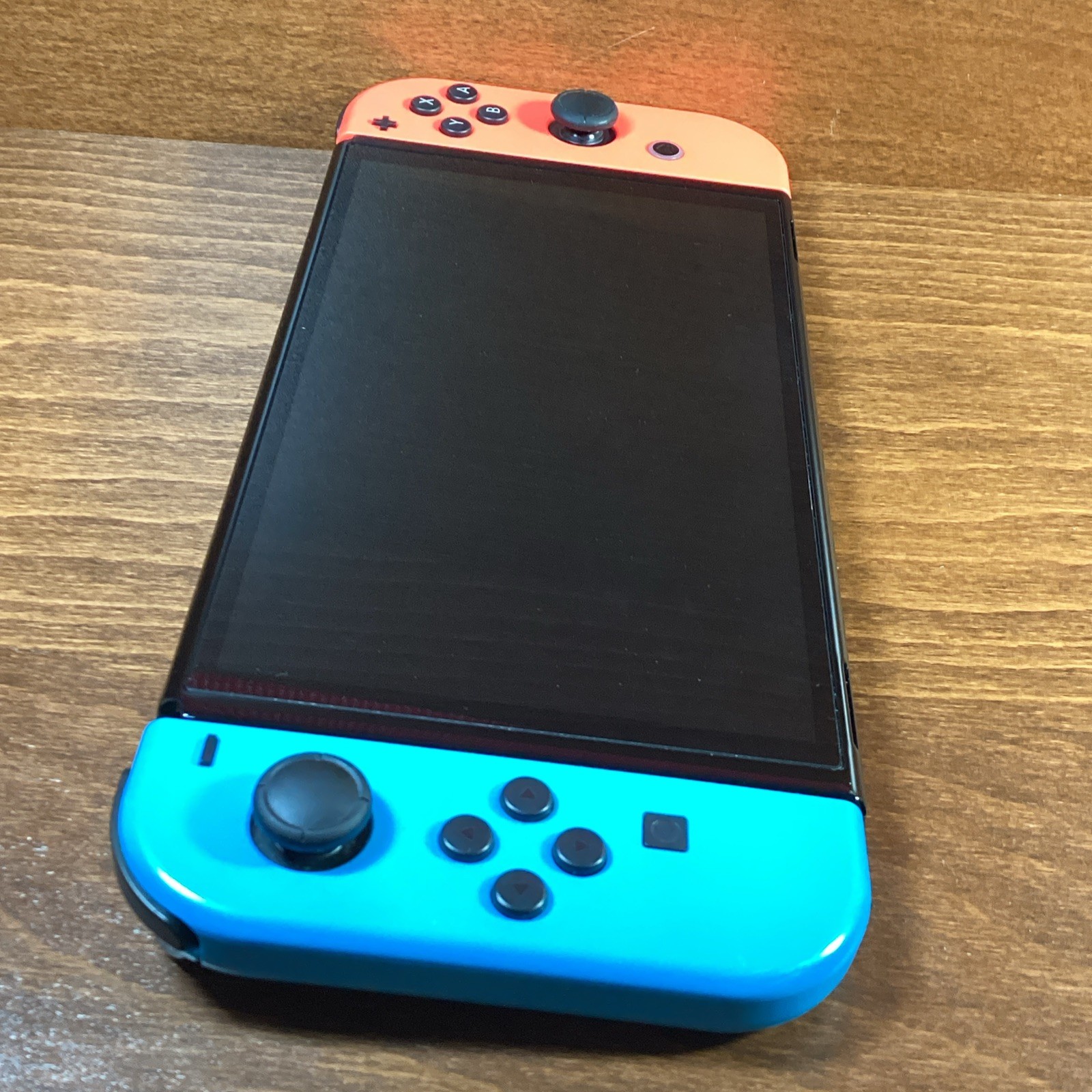 Nintendo Switch OLED Model HEG-001 Handheld Console – 64GB – Red & Blue
