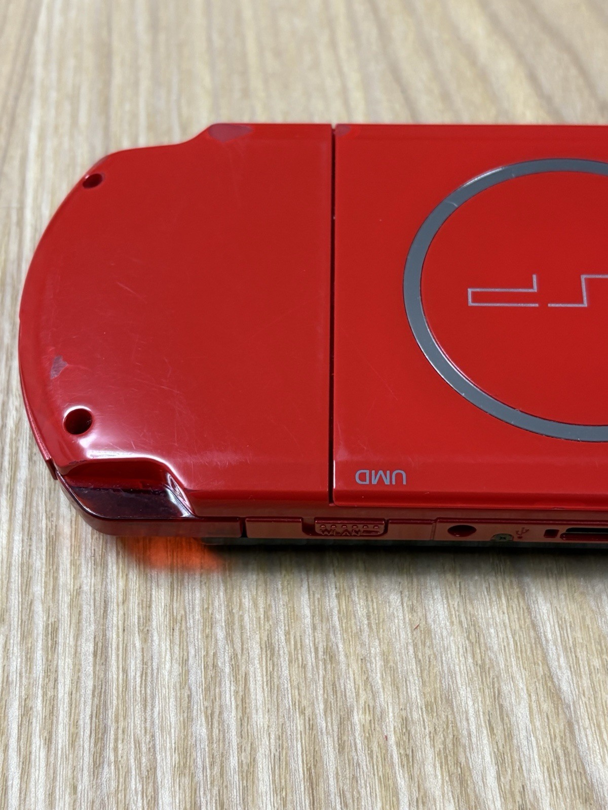 Sony PSP 3000 Black Red Handheld Console PSP-3000 Region Free Tested Japan
