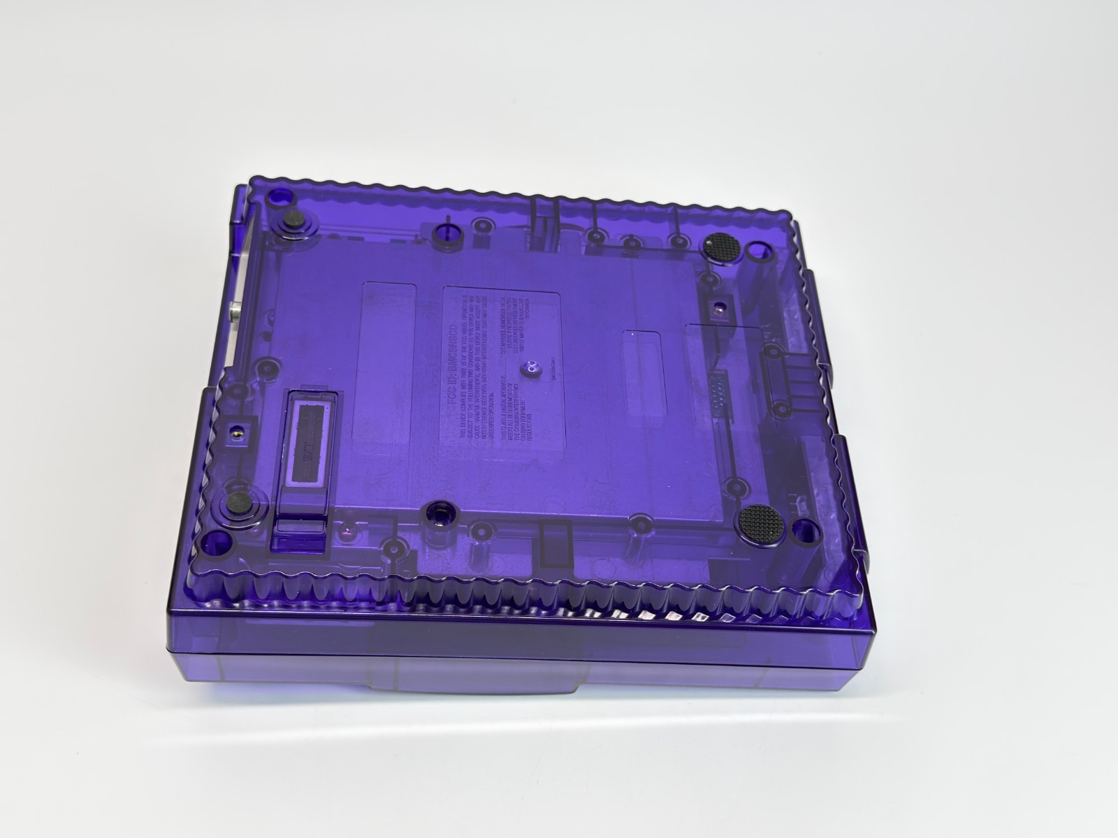 Super Nintendo – New Clear Purple Shell – System Bundle w/Super Mario World