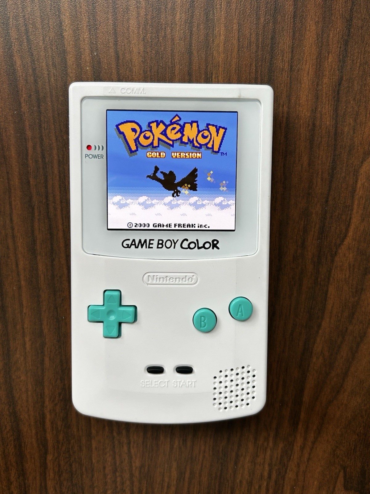 white Nintendo Gameboy Color OLED AMOLED Consoles Touch Screen- FAST SHIPPING