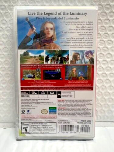 Dragon Quest 1, 2, 3 Collection & III HD-2D Remake & XI S Switch Special Bundle