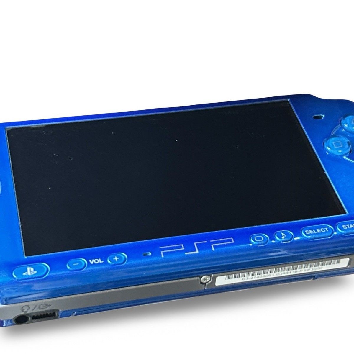 PSP-3000 Console, Vibrant Blue, Carnival Colors, Tested and Working, with Box