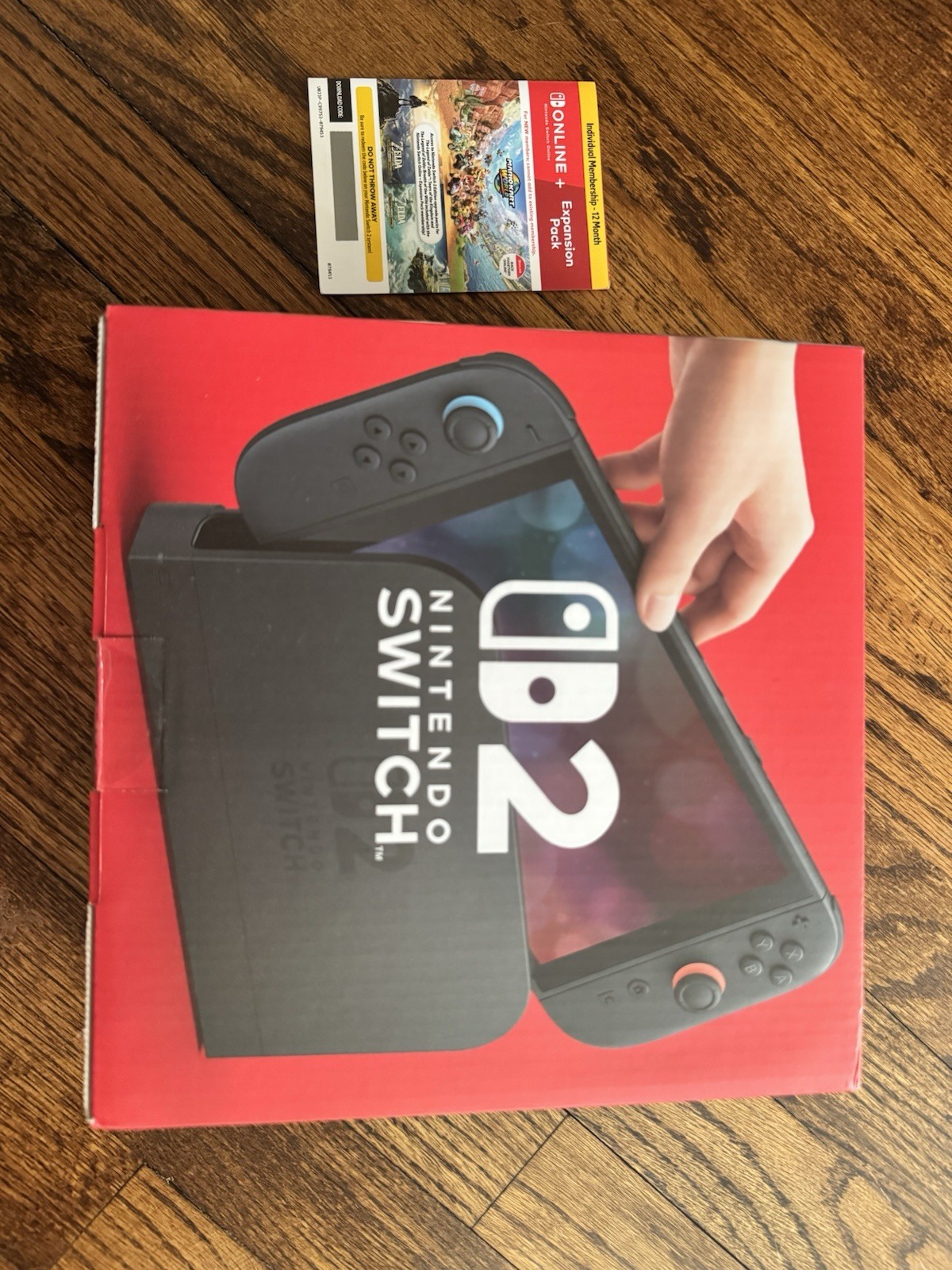 Nintendo Switch 2 + Mario Kart World Bundle + 12 Month NSO Expansion Pack Costco
