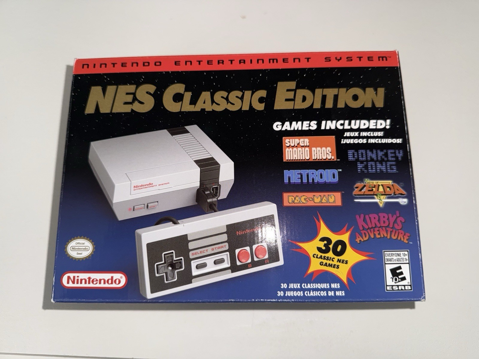 Nintendo NES Classic Mini 2016 Launch Edition CIB – CU Serial – 100% Genuine